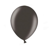 5" Metallic Black Belbal Latex Balloons (100)