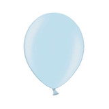 5" Metallic Light Blue Belbal Latex Balloons (100)