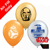 5 inch Star Wars Droids Assortment Latex Balloons (100)