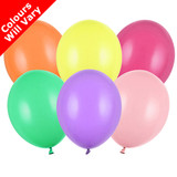 12 inch Assorted Pastel Latex Balloons (10)