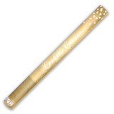 Metallic Gold Love Hearts Confetti Cannon - 60cm (1)