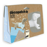 Blue Dachshund Decopatch Mini Kit (1)