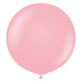 24" Standard Flamingo Pink Kalisan Latex Balloons (2)