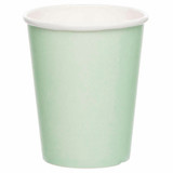 Duck Egg Blue Paper Cups (8)