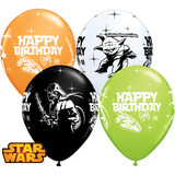 11 inch Star Wars Birthday Assortment Latex Balloons (25)