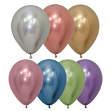 5" Reflex Assorted Latex Balloons (50)
