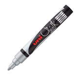 Uni Silver Medium Chalk Marker Pen (1)