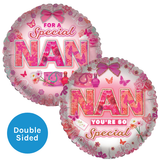 An 18 inch For A Special Nan Foil Balloon, manufactured by Sensations.