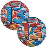18 inch Gamer Gadgets Age 13 Foil Balloon (1)