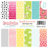 Sweet Summer Paper Pad - 6" X 6" (24 Sheets)