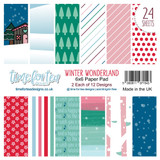 Winter Wonderland Paper Pad - 6" X 6" (24 Sheets)
