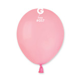 5" Standard Pink Gemar Latex Balloons (50)