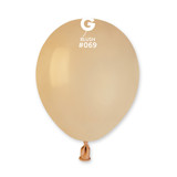 5" Standard Blush Gemar Latex Balloons (50)