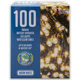 Warm White Battery Powered String Lights - 10m (1)
