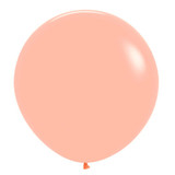 24" Pastel Matte Melon Sempertex Latex Balloons (3)