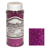 Fuchsia GlitterKraft Crafting Powder (100g)