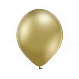 5" Glossy Gold Belbal Latex Balloons (100)