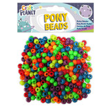 Craft Planet Bright Neon Pony Beads - 140g (1)
