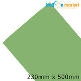 Lichen Green Hot Flex Clothing Vinyl - 230mm x 500mm (1 Sheet)