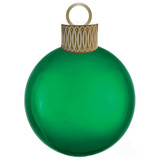 16 inch Orbz Green Bauble Foil Balloon Decoration Kit (1)