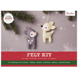 Christmas Reindeer Felt Decoration Kit (1)