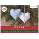 Christmas Winter Hearts Felt Decoration Kit (1)