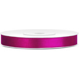 Fuchsia Satin Ribbon - 6mm x 25m (1)