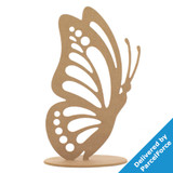 A 3ft tall butterfly shaped wooden prop made from MDF, supplied by Nancy Loves.