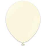 A 12" Macaron Pale Yellow Kalisan Latex Balloon manufactured by Kalisan!