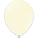 A 18" Macaron Pale Yellow Kalisan Latex Balloon manufactured by Kalisan!