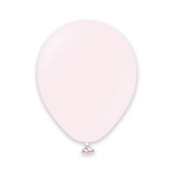 A 5" Macaron Pale Pink Kalisan Latex Balloon manufactured by Kalisan!