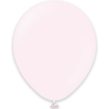 A 18" Macaron Pale Pink Kalisan Latex Balloon manufactured by Kalisan!