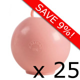 Bag of 75g Baby Pink Round Balloon Weights (25)