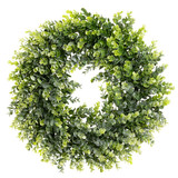 two toned forest green Eucalyptus Wreath