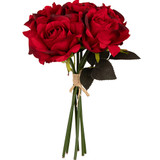 red artifical red boquet for valentine's day