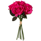 dark pink eugenie rose bouquet