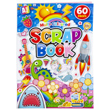 An A3 size multicoloured design scrapbook