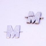 oasis aluminium letter M