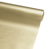 A 25m roll of Gold Pearlised Film Wrap, manufactured by Oasis!