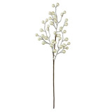 Pop this Pearl Berry Stem Decoration in a frosted festive design!