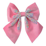 A Pastel Pink Candy Bow Decoration, measuring approx. 30cm!