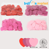 30mm Heart Tissue Confetti Pack (4 Colours)