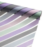 A 100m roll of pastel stripe film.