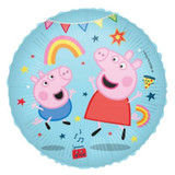 A  Peppa and George Pig foil