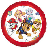A Paw Patrol ready for action character foil balloon, manufactured by Procos.
