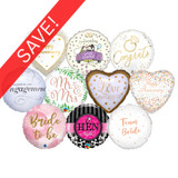 18 inch Couple Occasions Foil Pack (50 Balloons)