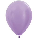 12" Satin Lilac Sempertex Latex Balloons (50)