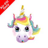 14 inch Magical Unicorn Foil Balloon (1) - UNPACKAGED