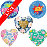 18 inch Mother's Day Foil Pack 4 (25 Balloons)