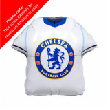 A 20 inch Chelsea FC Football Shirt Foil Balloon, featuring the iconic team logo!